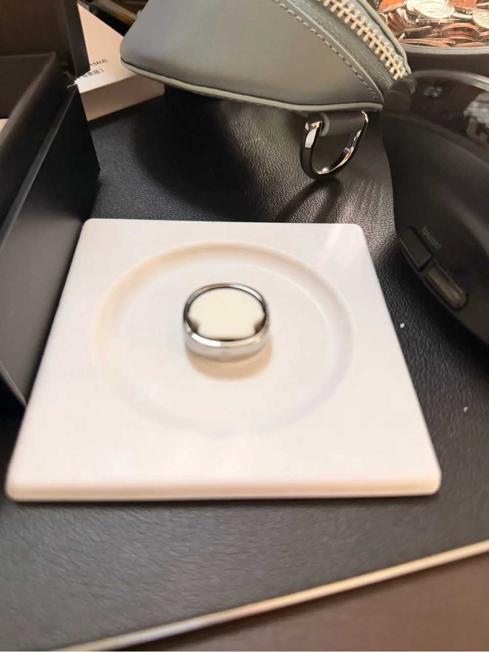 RingConn Gen 2 Air Smart Ring in Silver — Advanced Health & Activity Tracking